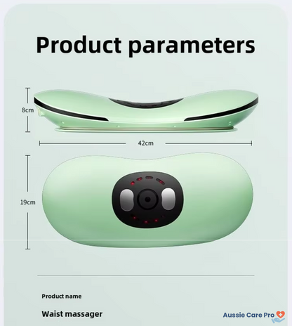 Portable Back Massager for Pain Relief & Posture Support