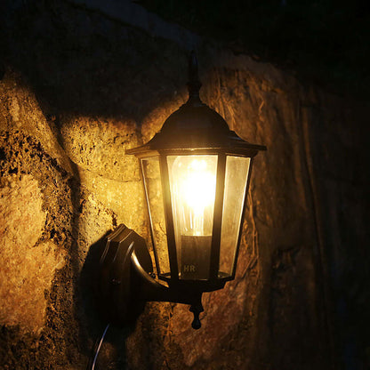 Vintage Exterior Lantern Wall Light