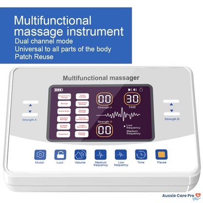Digital Electric Massage Device - 12 Mode Muscle Reliever