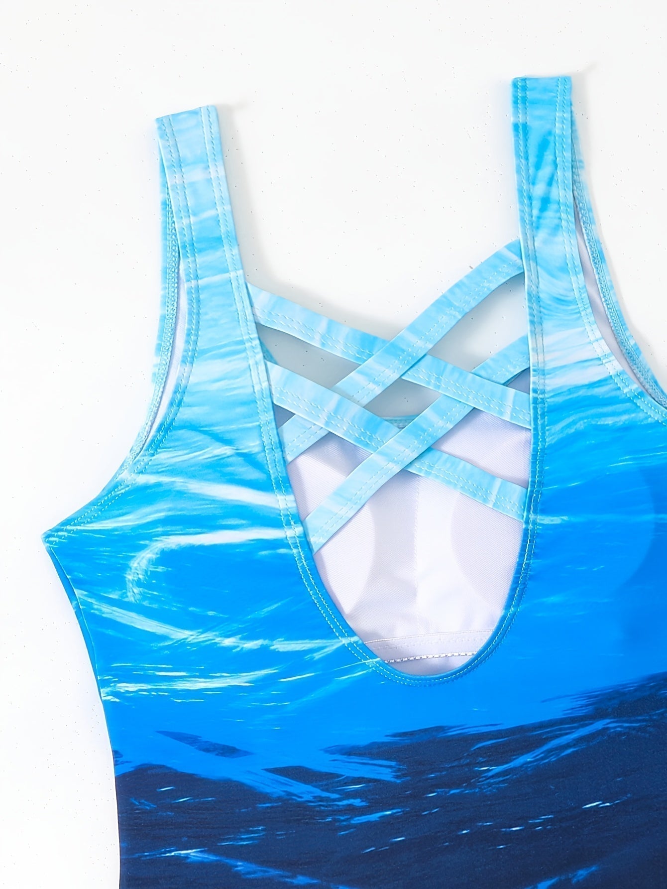Beachy Ocean Blue Swimsuit