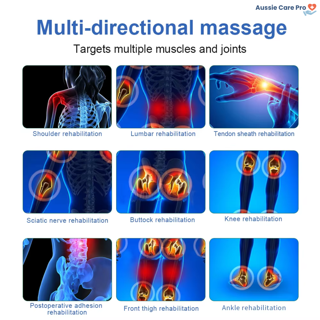 Digital Electric Massage Device - 12 Mode Muscle Reliever