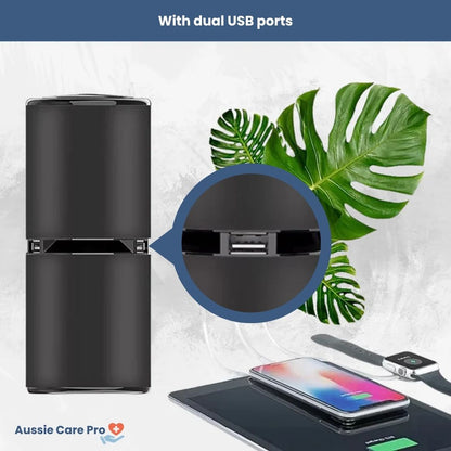 Portable Mini Air Purifier for Car and Home Use