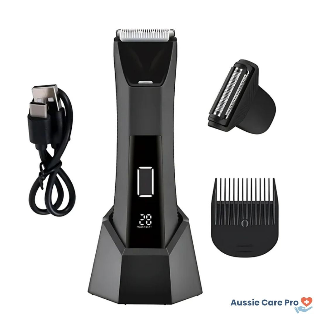 Advanced Men's Grooming Trimmer with Dual Edge Blades - Luxivelle