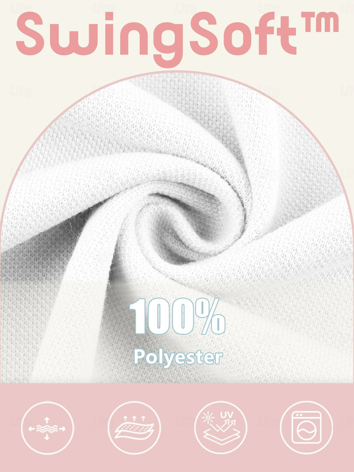 Simple Pleated Sundress with UPF 50+ Sun Protection