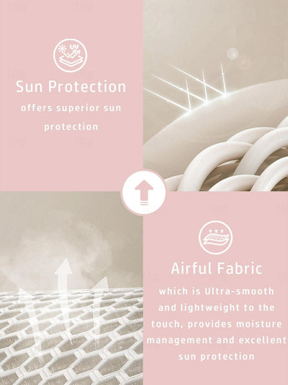 Simple Pleated Sundress with UPF 50+ Sun Protection