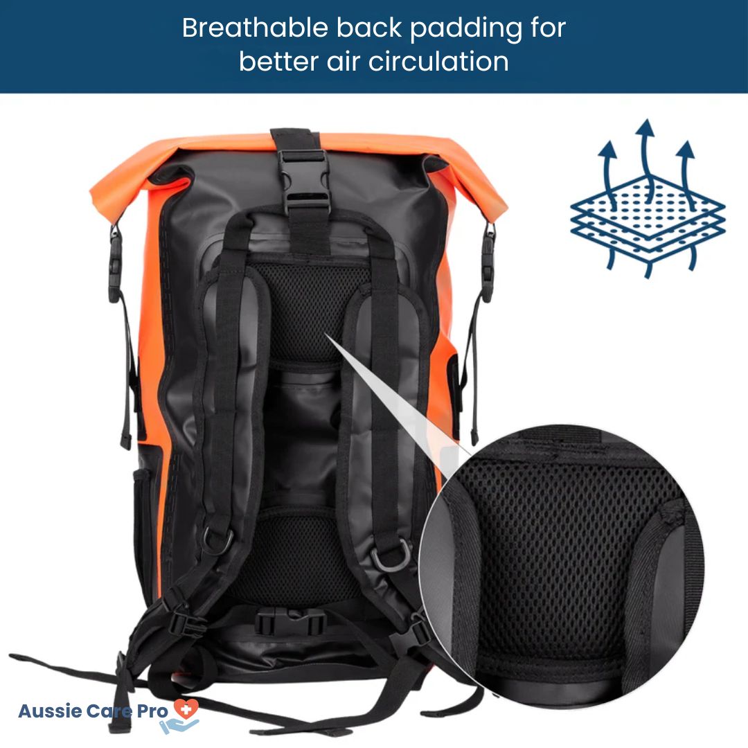 Durable Hiking Backpack 35L - Water Resistant Travel Bag