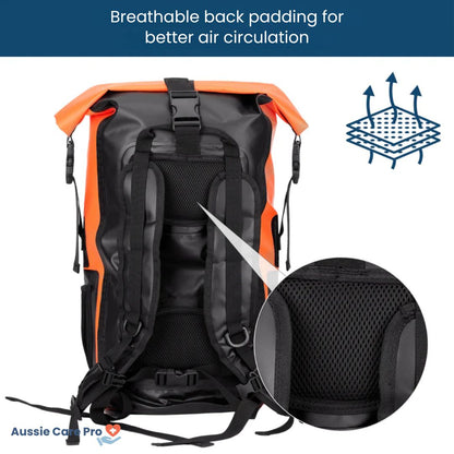 Durable Hiking Backpack 35L - Water Resistant Travel Bag