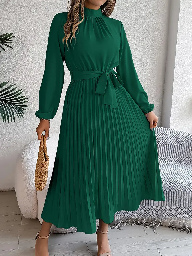 Flared Waist MIDI Dress for Ladies