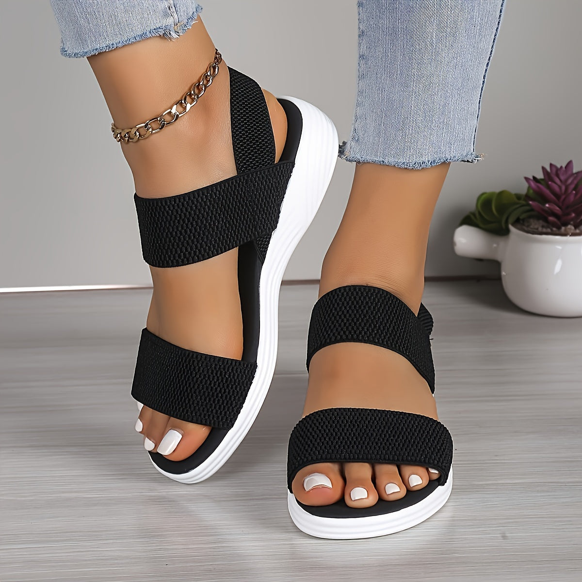 Comfortable Flexible Summer Sandals - Luxivelle