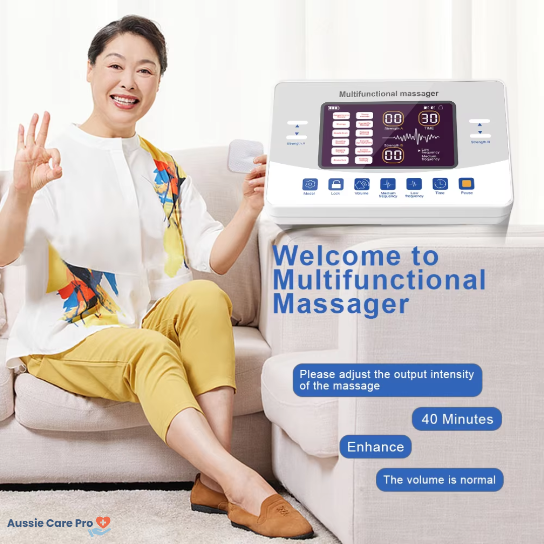Digital Electric Massage Device - 12 Mode Muscle Reliever