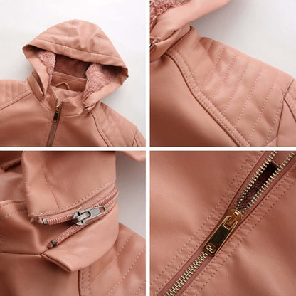 Ladies' Removable Hooded Coat