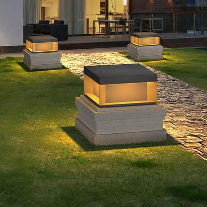 Waterproof Garden Post Lamp - Durable Outdoor Light
