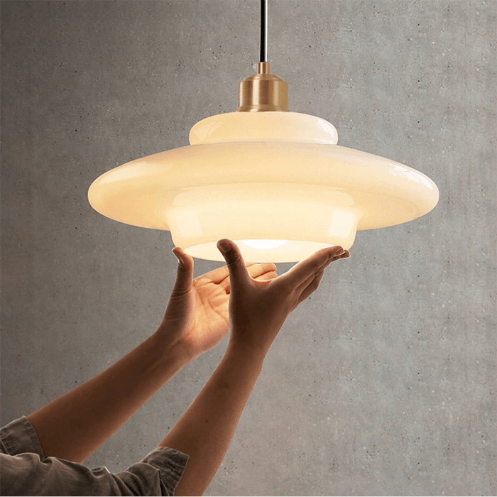 Stylish Clear Hanging Light Fixture - Luxivelle