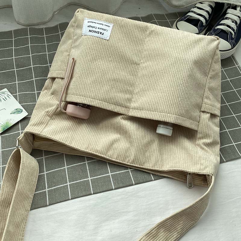 Practical Canvas Crossbody Shoulder Bag for Daily Use