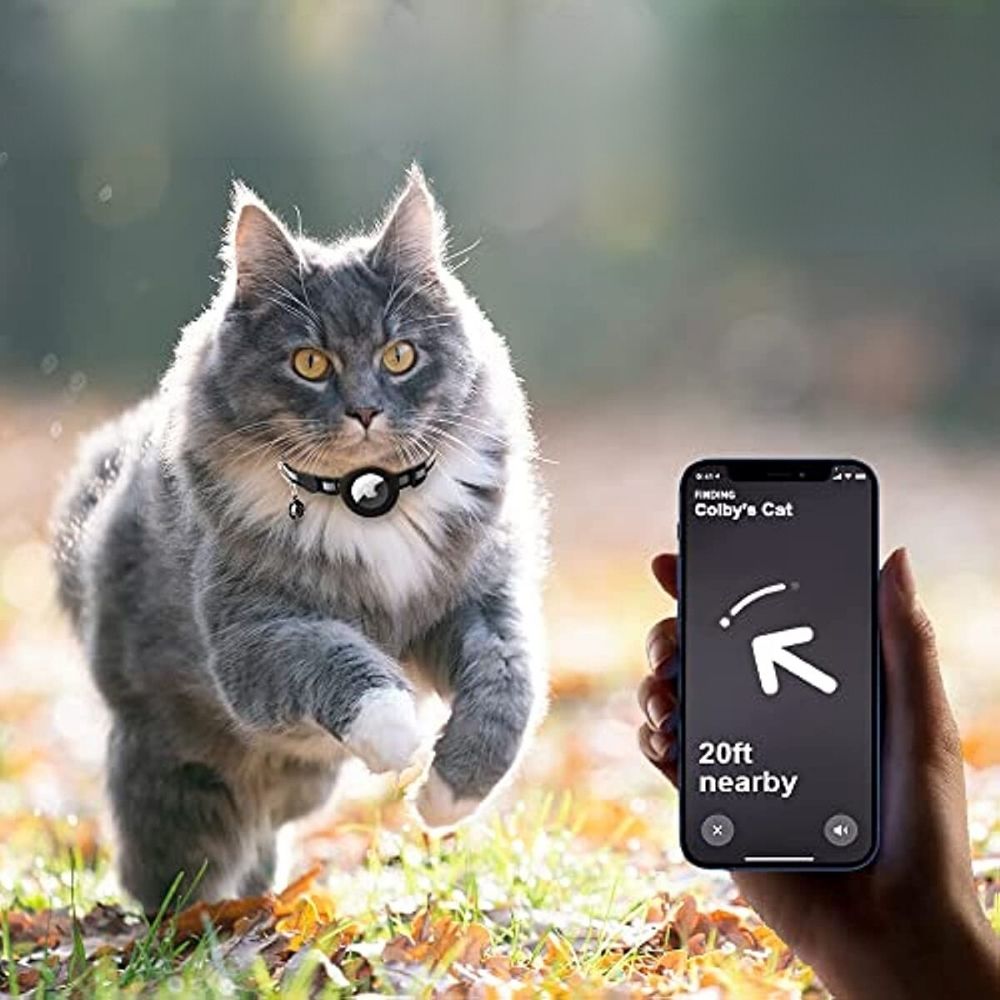 Adjustable Pet Collar with Quick Release – Reflective & Tracker Friendly - Luxivelle