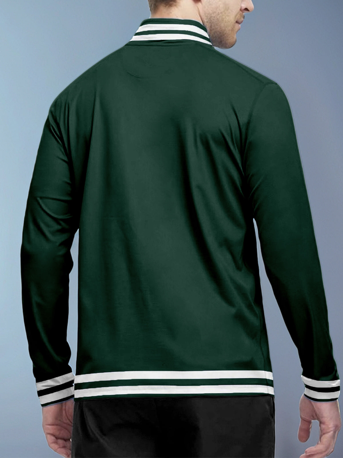 Casual Marine Mens Quarter Zip Golf Shirt UPF50