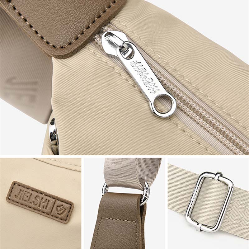 Waterproof Women's Crossbody Travel Bag with Anti-Theft Strap