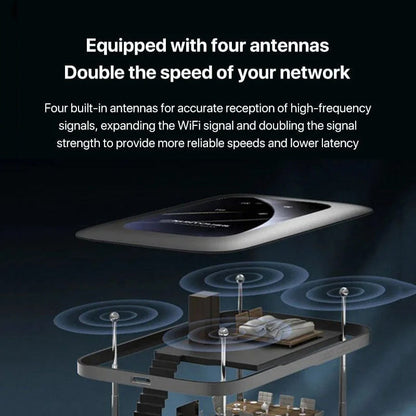 Compact WiFi Signal Extender for Stronger Internet Everywhere