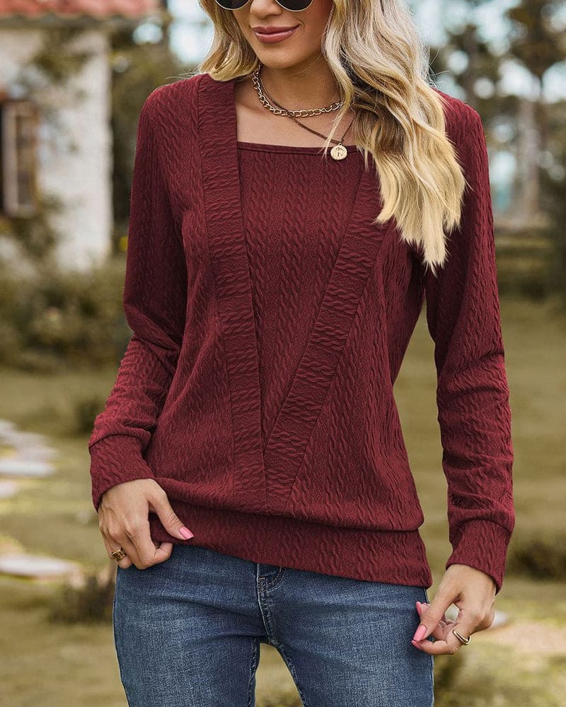 Ladies Classic Fit Long Sleeve Top
