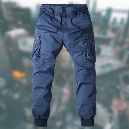 Relaxed Fit Cargo Running Pants for Men - Luxivelle