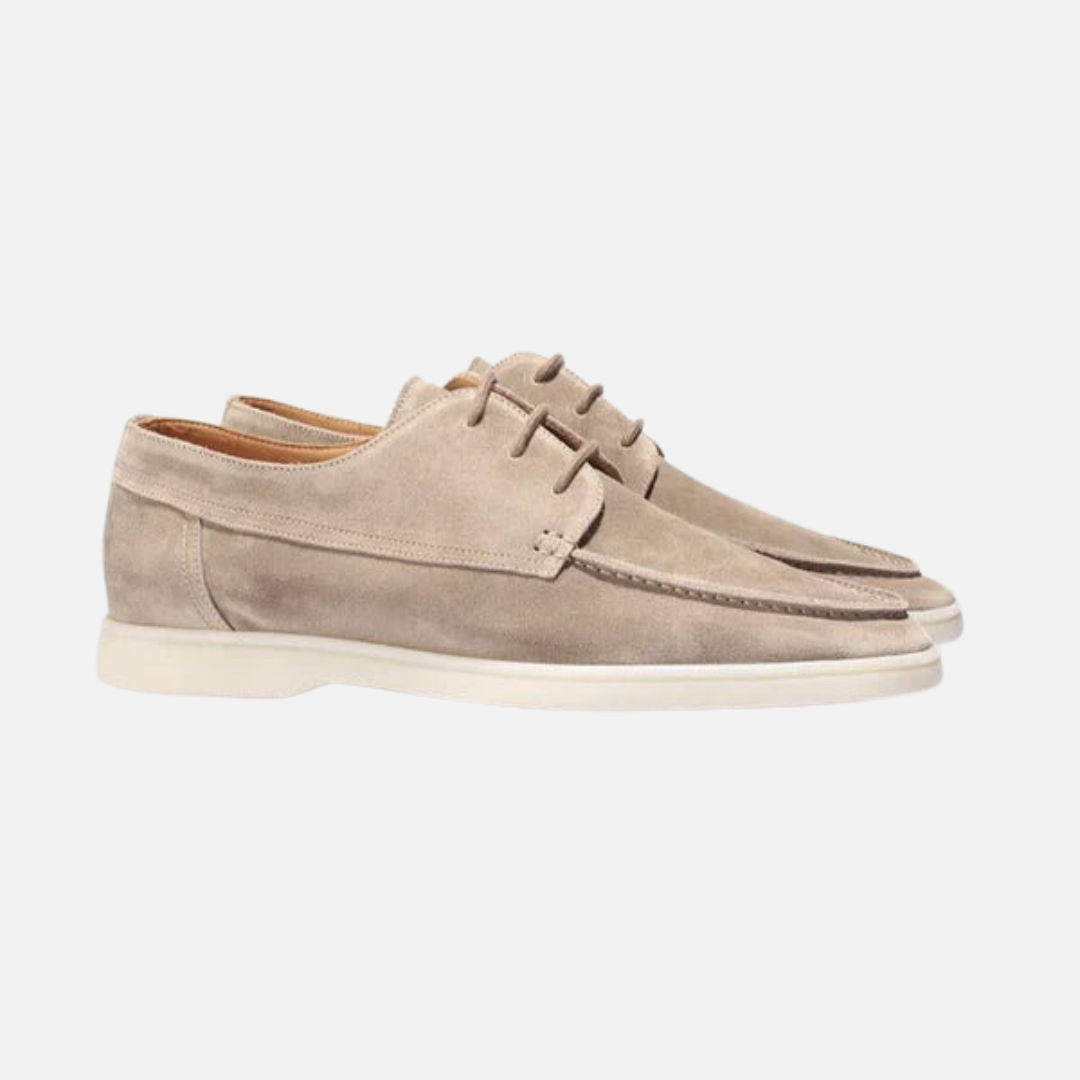 Men's Suede Loafers - Casual Boat Shoes