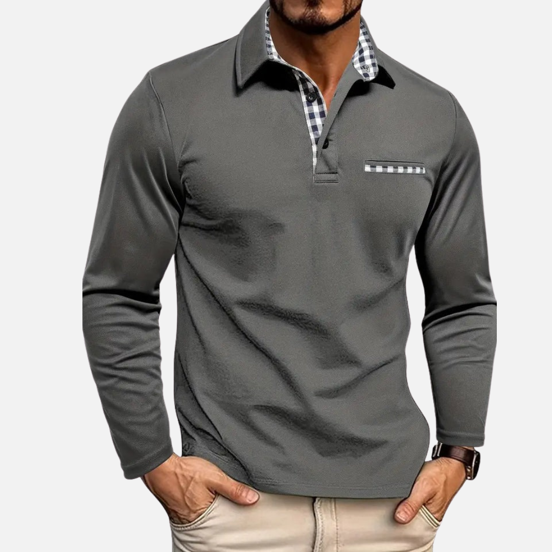Men’s Shirt Long Sleeve Henley
