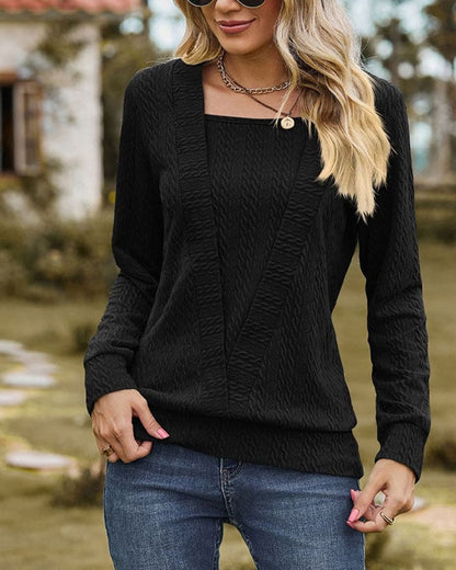 Ladies Classic Fit Long Sleeve Top