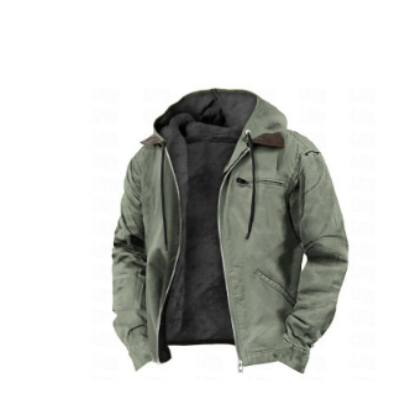 Men's Classic Zip Up Hoodie Jacket