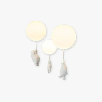 Cute Bear Nursery Pendant Light