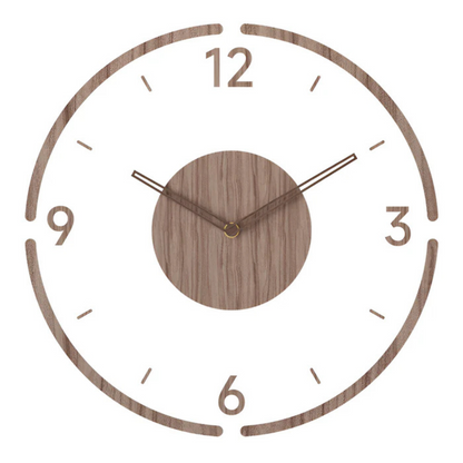 Stylish Wooden Wall Clock For Home Decoration