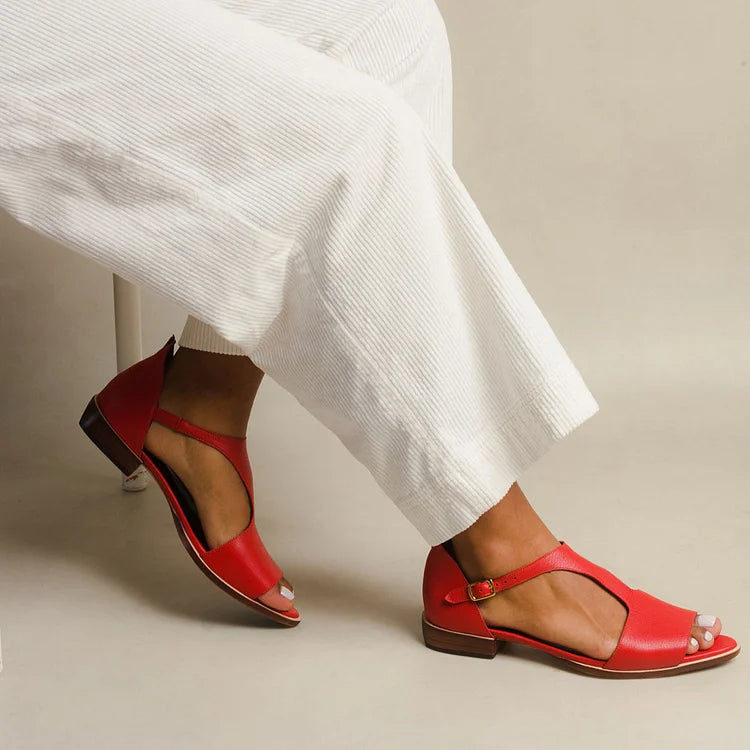 Albina | Chic Strappy Summer Sandals - Luxivelle