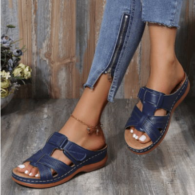 Comfortable Flat Wedge Sandals for Ladies