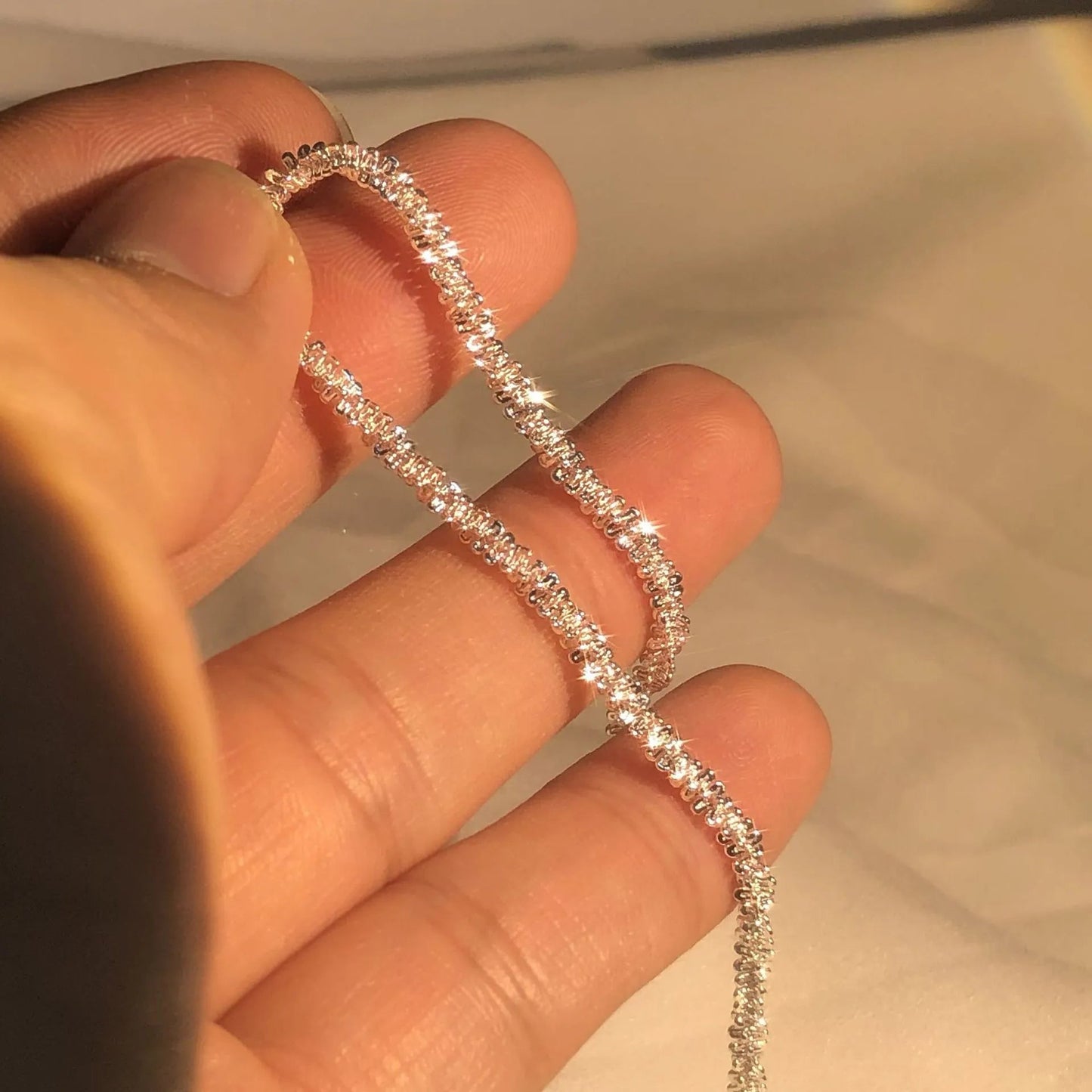Sparkling Silver Bracelet