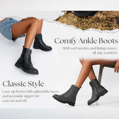Waterproof Women's Ankle Boots for Rainy Days