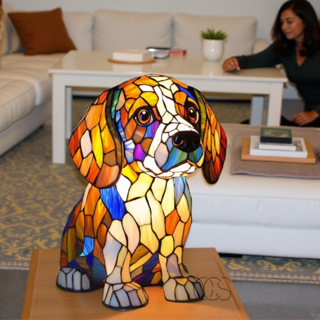 Pet Memorial Dog Night Light Lamp