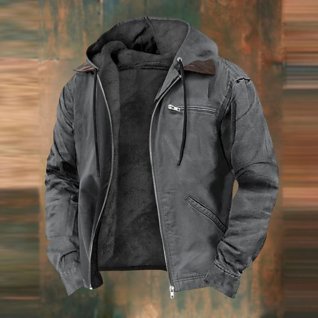 Henry | Jacket with zipper and hood