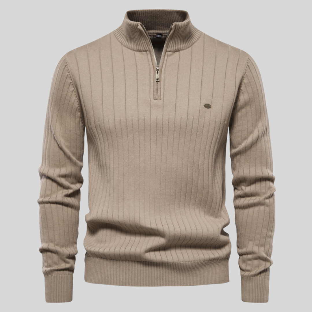 Men's Warm Crew Neck Long Sleeve Sweater