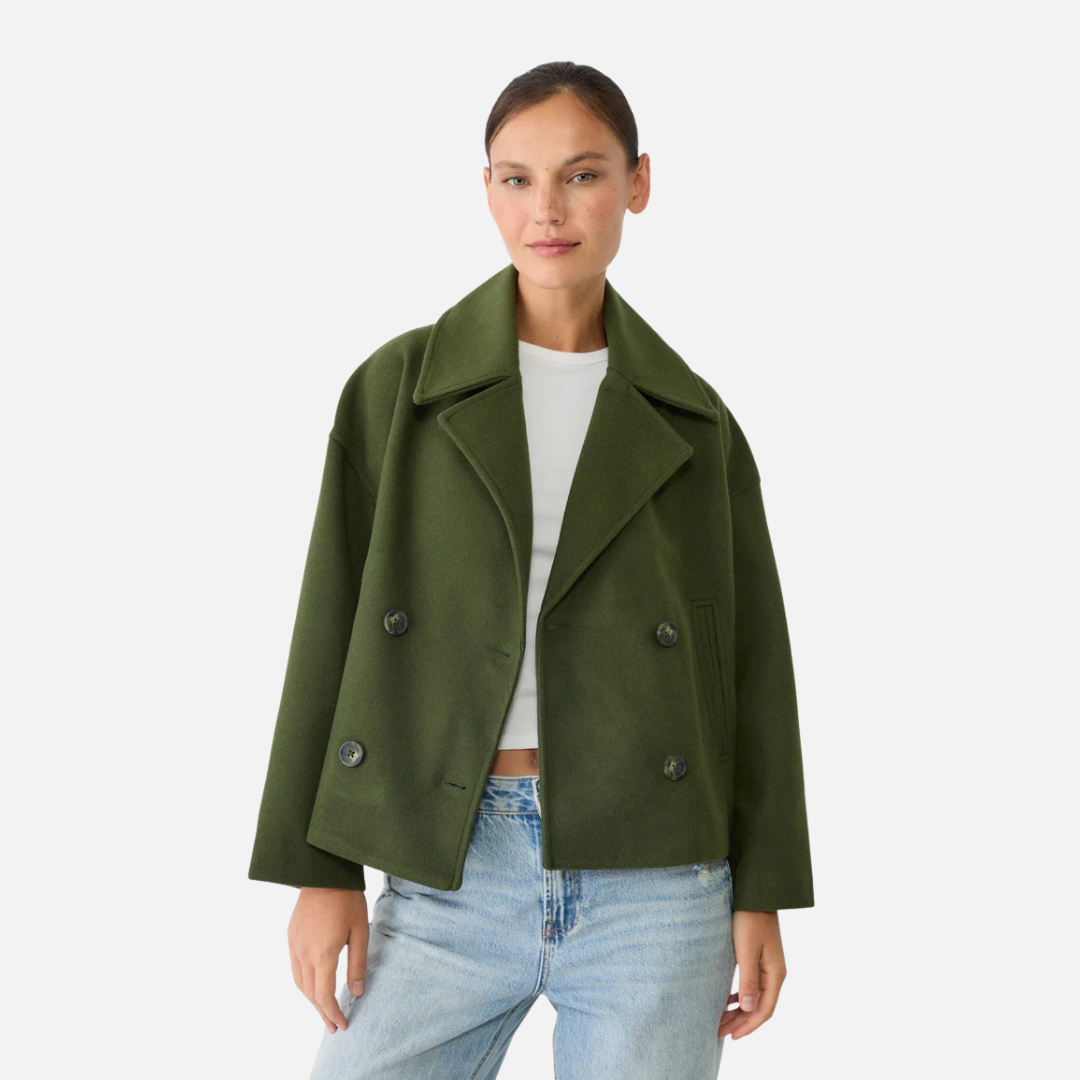 Georgia | Women's Double-Breasted Short Coat