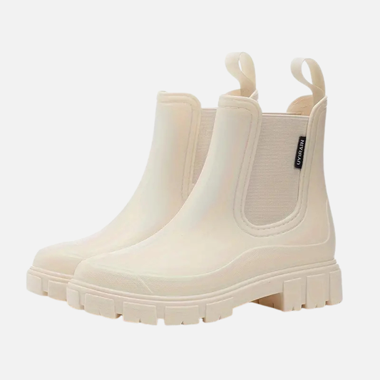 Lottie | Women's Chelsea Rain Boots with Lug Sole