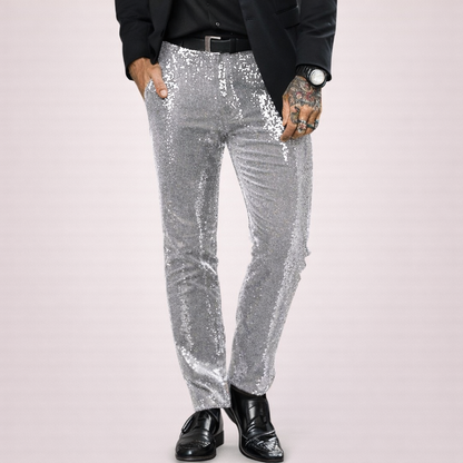 Charles | Comfortable & Modern Sequin Trousers