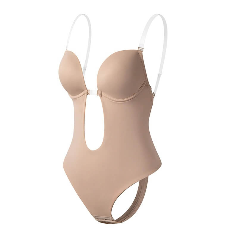 Sleek Low Back Women's Shapewear Bodysuit