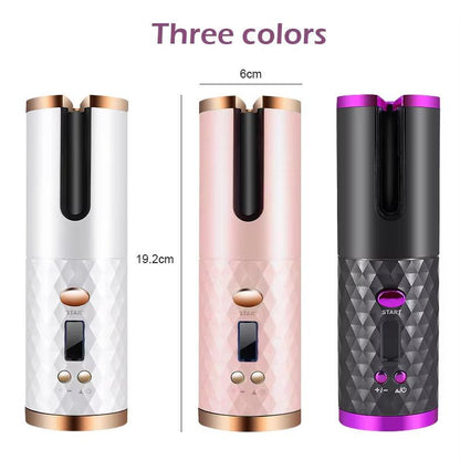 Easy Use Cordless Curling Wand