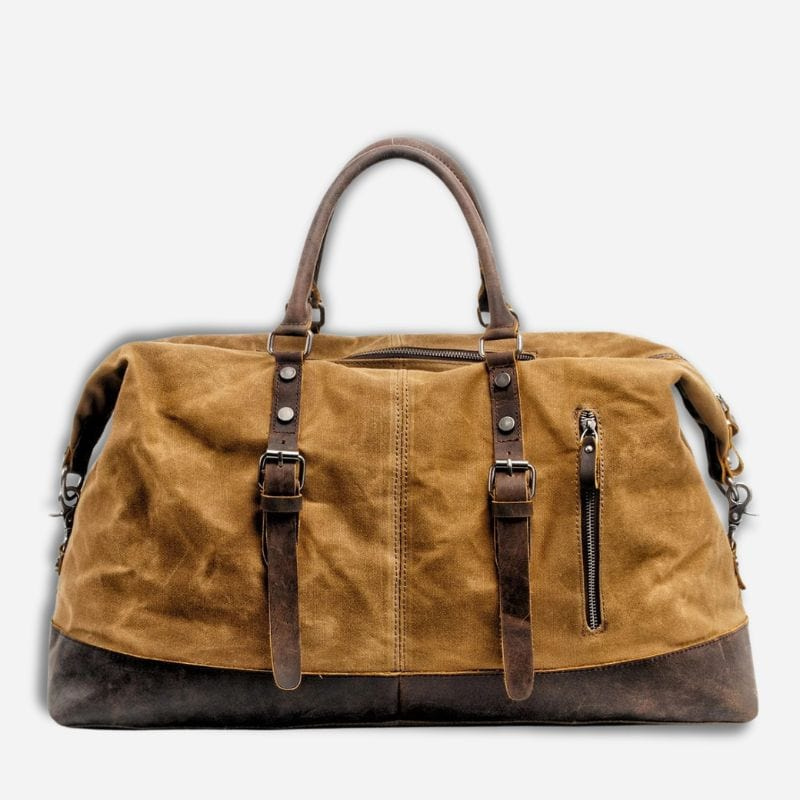 Rustic Cotton Duffel Backpack - Luxivelle