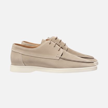 Men's Old Money Suede Loafers - Elegant Smart Casual Boat Shoes