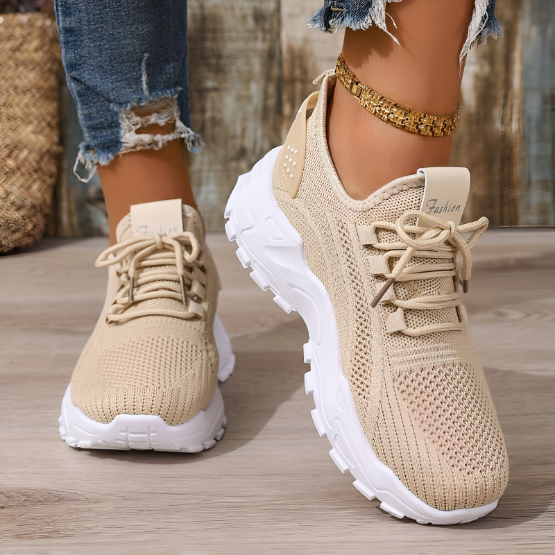 Fashionable Tie-Up Women's Shoes