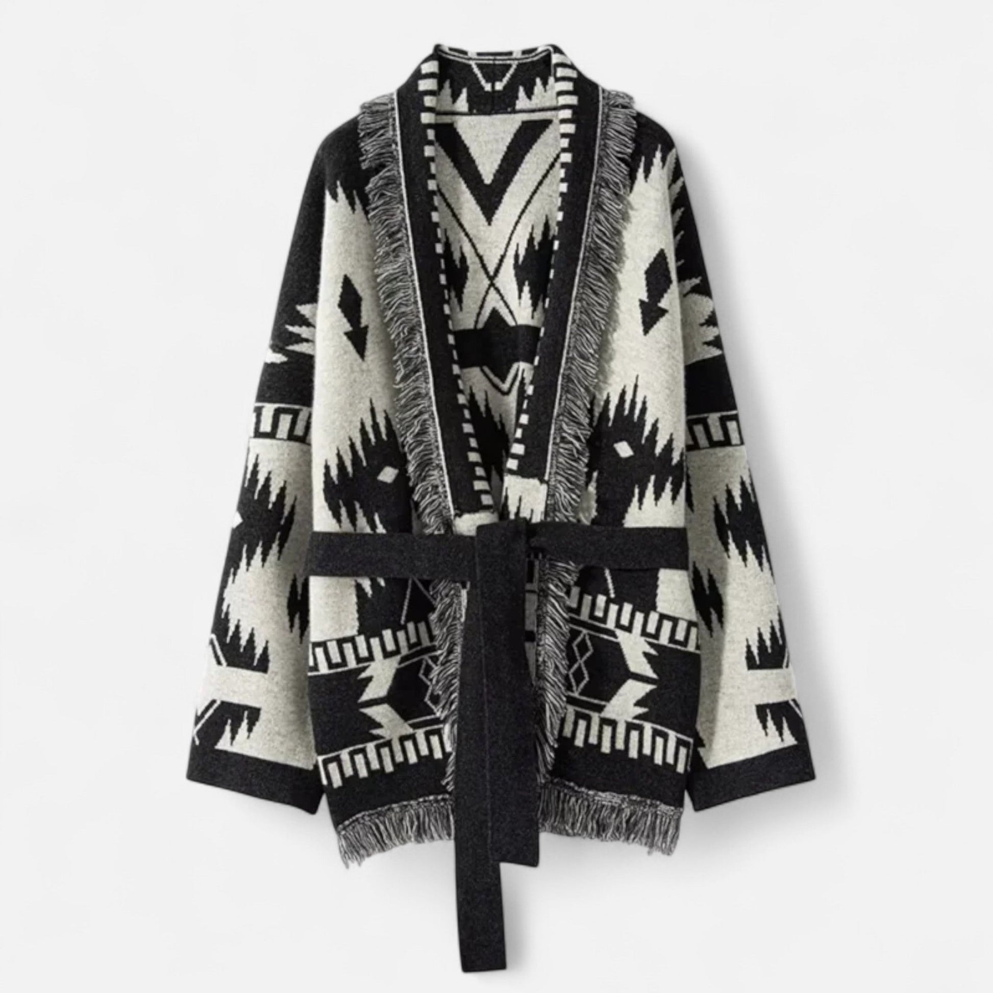 Luxury Soft Cashmere Tassel Sweater Cardigan - Luxivelle