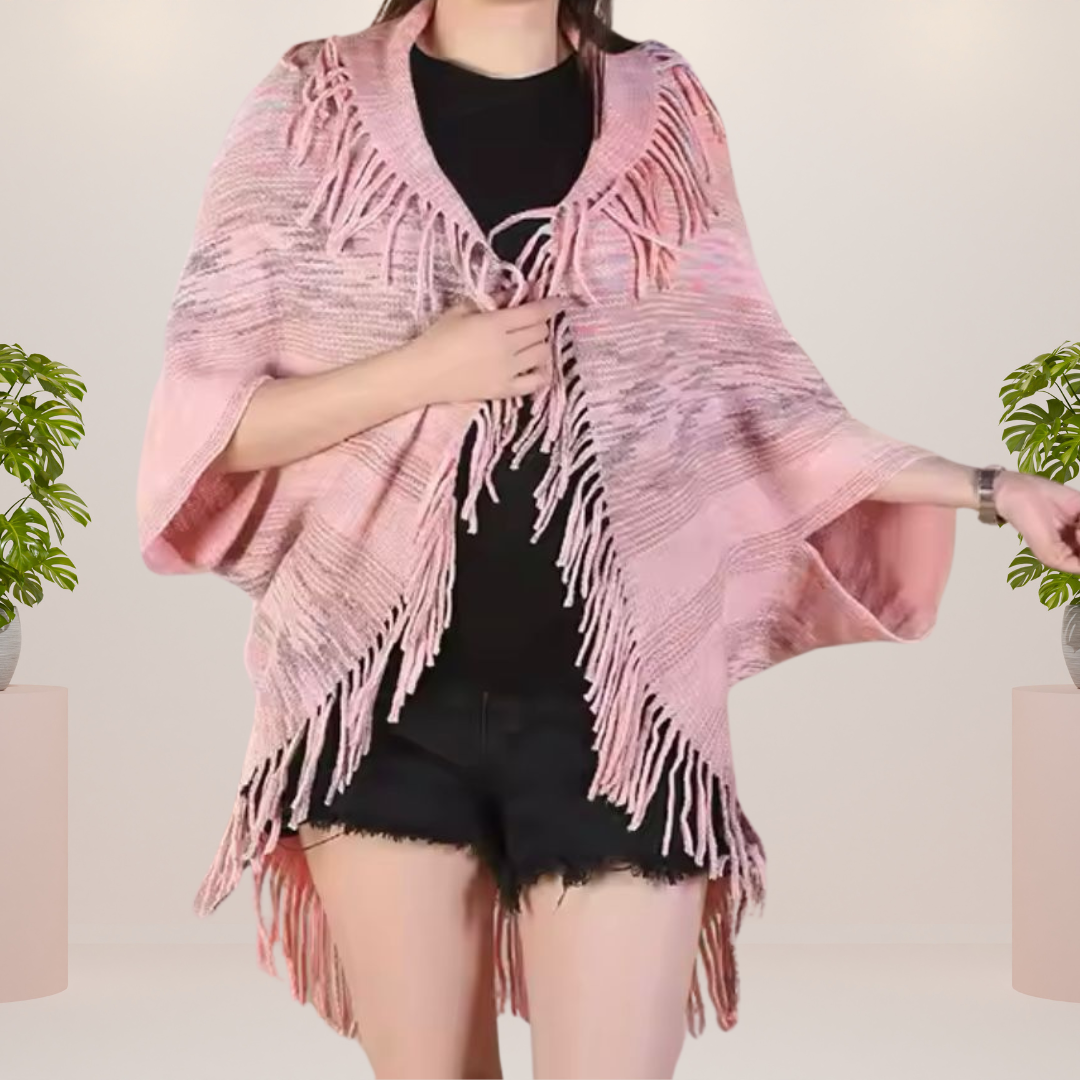 Women's Jacket - Elegant Scarf Design-1