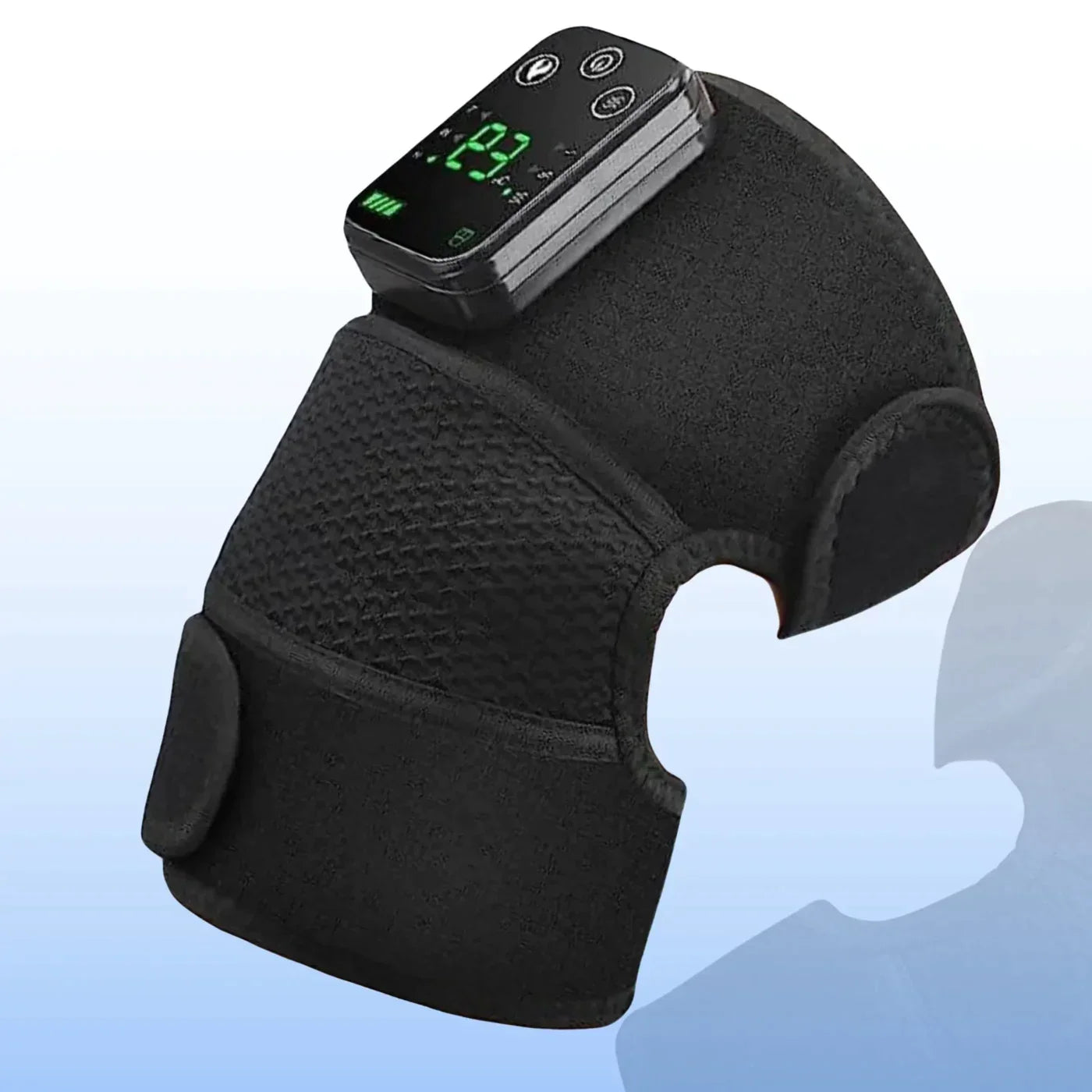 Heated Knee Support Wrap for Pain Relief and Therapy