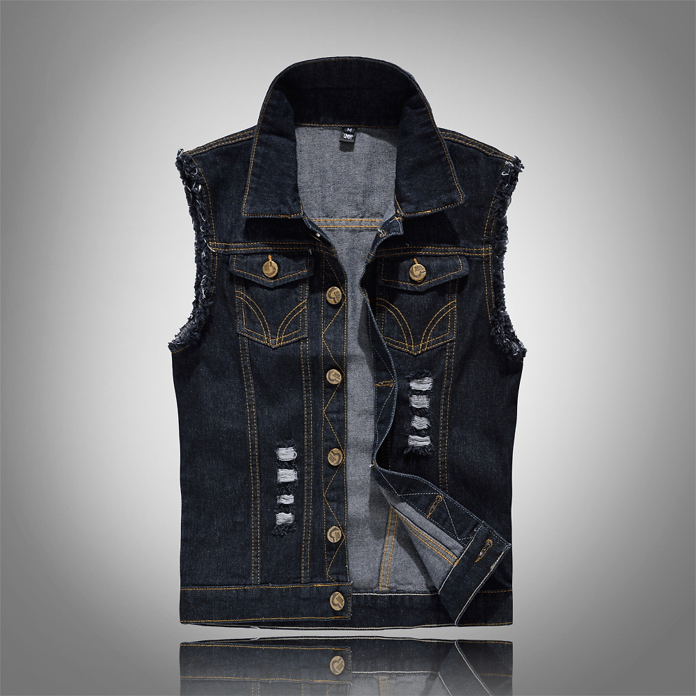 Simple Tank Top Style Mens Summer Jacket - Luxivelle