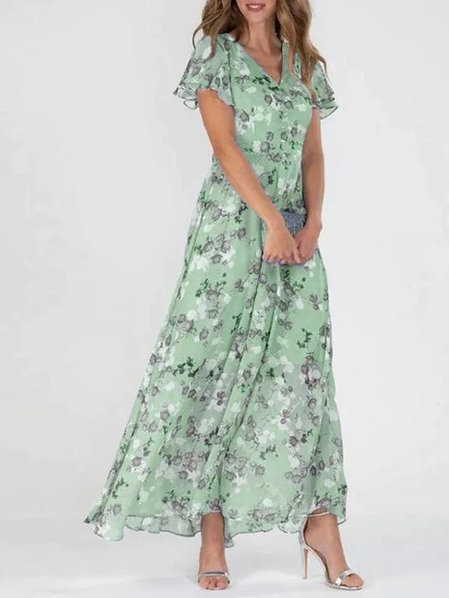 Elegant Belly Hiding Dress